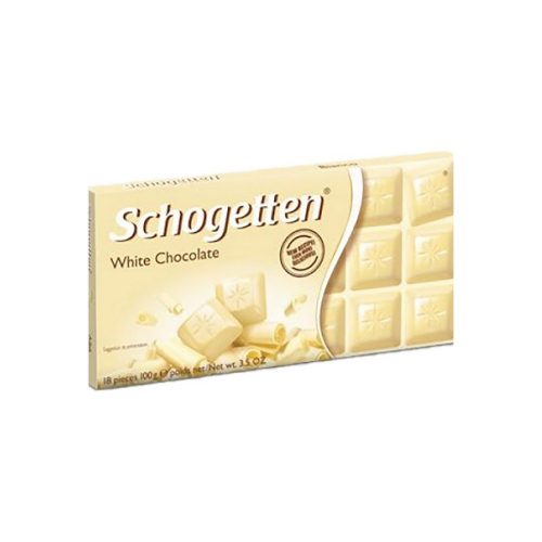 Schogetten táblás fehér csokoládé - 100g