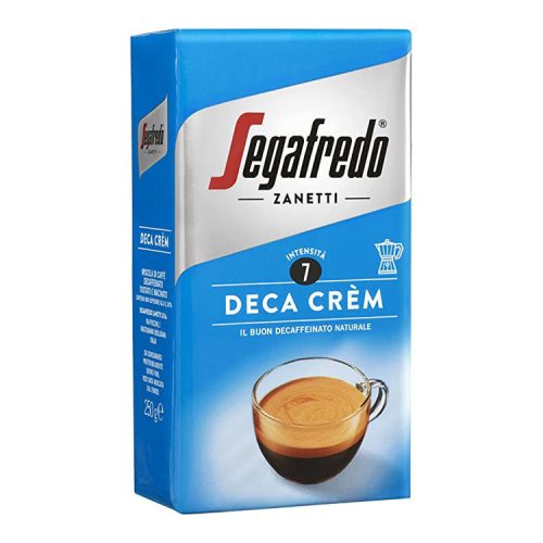 Segafredo deka koffeinmenztes őrölt kávé - 250g