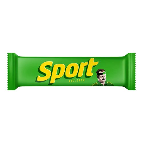 Sport étcsokoládéval mártott rumos ízű kakaós szelet - 31g
