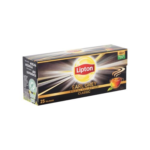 Lipton fekete tea 25 filter earl grey -38g
