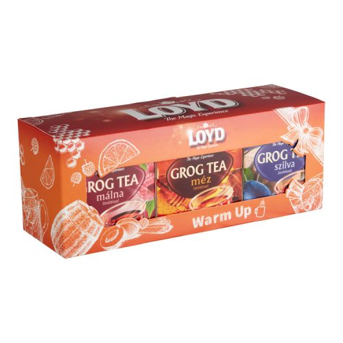 Loyd grog tea box 3db - 94g