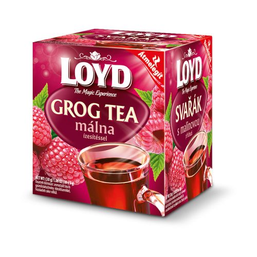 Loyd grog tea málna ízzel - 30g
