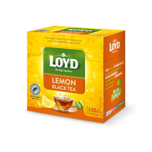 Loyd piramis tea black lemon - 20x1,7g