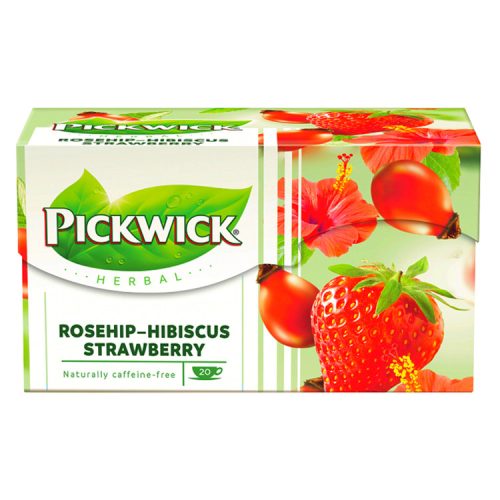 Pickwick gyógytea csipkebogyó-eper