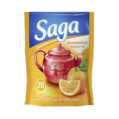 Saga gyümölcs tea narancs 20 filter - 34g