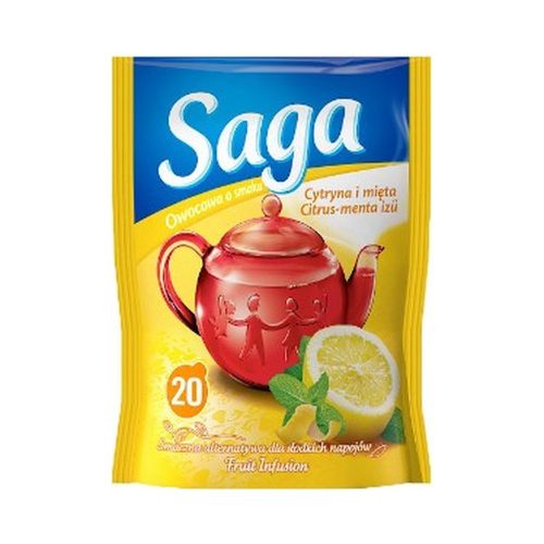 Saga gyümölcs tea citrus-menta 20 filter - 34g