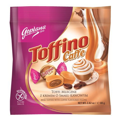 Toffino choco karamell kávés krémmel töltött - 80g
