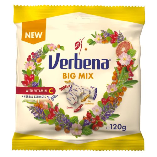 Verbena cukorka big mix (csipkebogyó, zsálya és homoktövis g