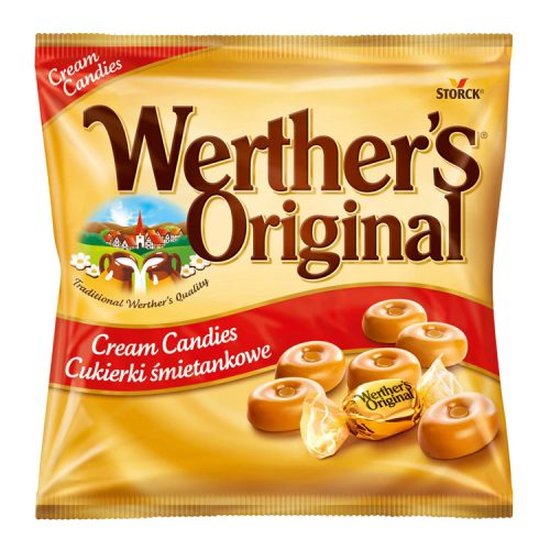 Werther's kemény karamellcukorka - 90g