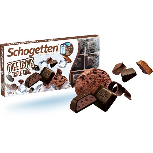 Schogetten Freeze Me Tripla Csokoládé - 100g