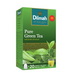   Dilmah Pure Green Tea natúr zöldtea aromazáró dobozban 20*1,5g - 30g