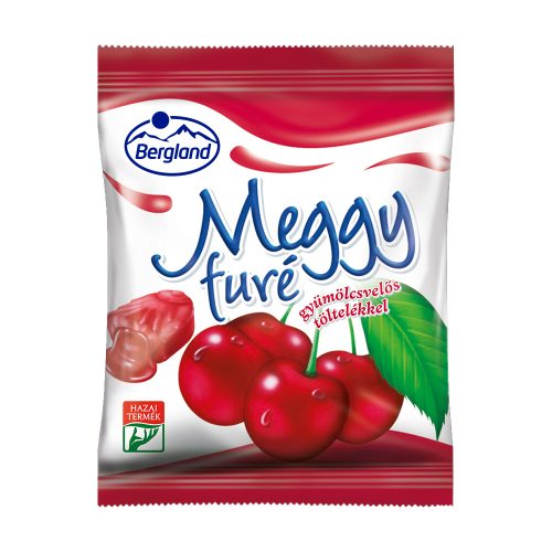 Bergland Meggy Furé töltött keménycukorka - 70 g