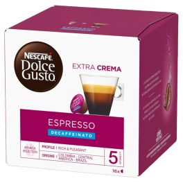   NESCAFÉ Dolce Gusto Espresso koffeinmentes kávékapszula 16 db -88 g