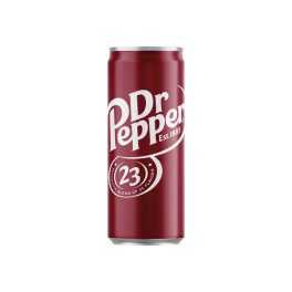   Dr Pepper szénsavas üdítőital cukorral és édesítőszerekkel - 330 ml
