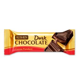 Roshen szelet étcsokoládé csokoládékrémes - 33 g