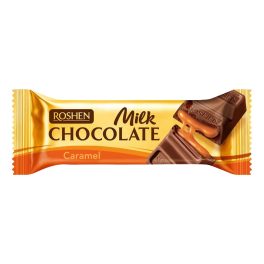 Roshen szelet tejcsokoládé karamellás - 30 g