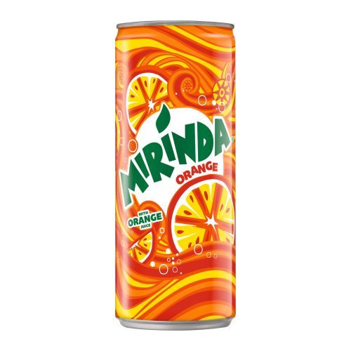 Mirinda narancsízű szénsavas üdítő -330ml