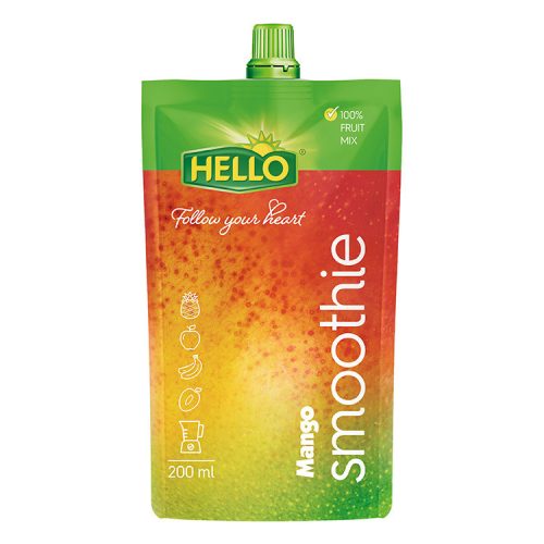 Hello Smoothie mangó gyümölcsturmix - 200ml