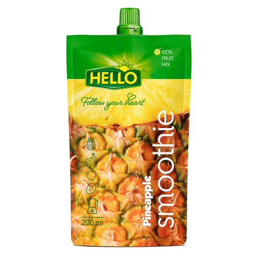 Hello Smoothie ananász gyümölcsturmix - 200ml