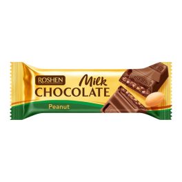 Roshen szelet tejcsokoládé földimogyorós - 29 g