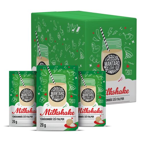 Mantaro Milkshake túrógombóc ízű italpor 20x20g - 400g
