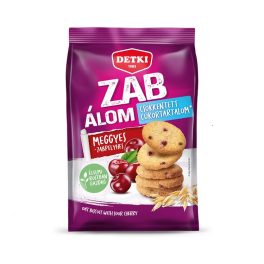   Detki Zab-álom meggyes,zabpelyhes csökkentett cukor t. keksz - 150g