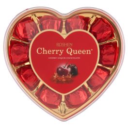 Cherry Queen étcsokoládés alkoholos-meggyes bonbon - 122g