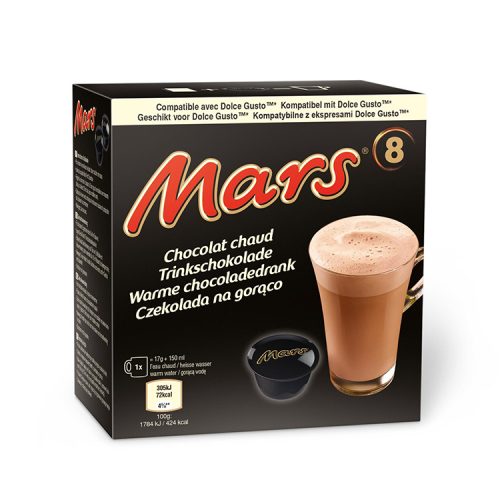 Mars forrócsokoládé kapszula 8x15g - 120 g