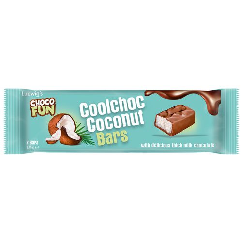 Choco Fun kókuszos csokoládé szelet - 7 x 25 g