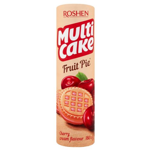 Roshen Multicake meggyes krémmel töltött keksz - 180 g