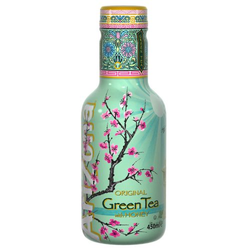 AriZona zöld tea mézzel PET - 450ml