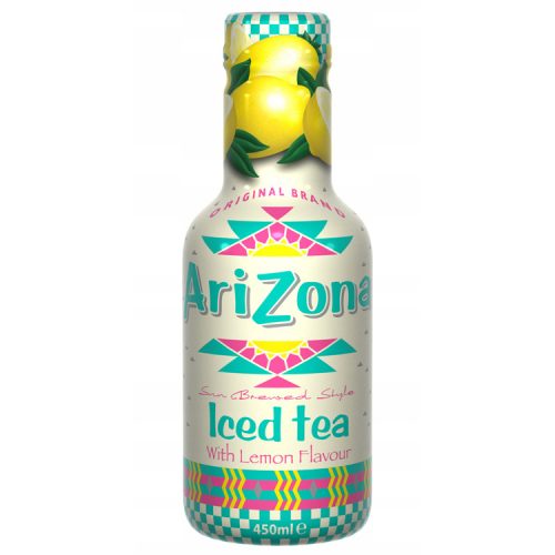 AriZona fekete tea citrom PET - 450ml