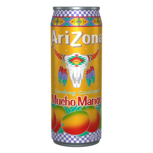 AriZona Mucho Mango mangó ízű üdítőital fémdobozos - 500 ml