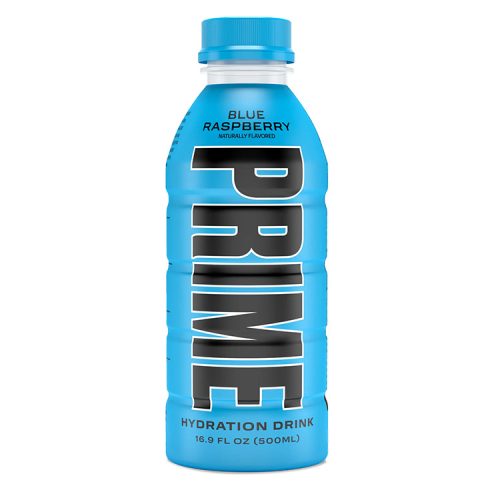 PRIME hidratáló ital Blue Raspberry - 500 ml