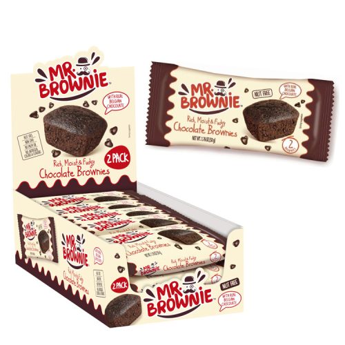 Mr. Brownie belga csokoládé darabos - 50g