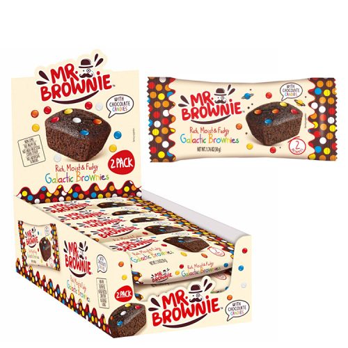 Mr. Brownie tejcsokoládés drazséval - 50g