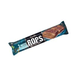   Rops étbevonóba mártott mogyoró ízű krémmel töltött ostya - 56g