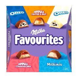 Milka Favourites töltött csokoládé válogatás - 95g