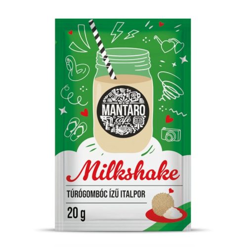Mantaro Milkshake túrógombóc ízű italpor - 20g