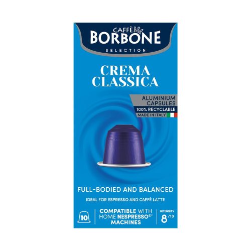 Borbone Nespresso Crema Classica kávékapszula 10x5g - 50g