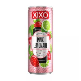   XIXO Pink lemonade eper és lime ízű szénsavas üdítőital - 250ml