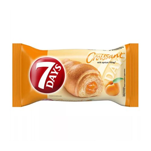 7DAYS croissant sárgabarackos töltelékkel - 60g