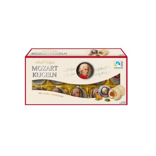 Maitre T. Mozartgolyók fehércsokoládés - 200 g