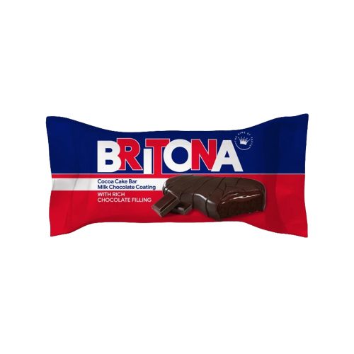 Britona tejcsokoládéba márott piskóta kakaó krémmel töltve - 34g