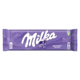   Milka alpesi tej felhasználásával készült tejcsokoládé - 250g