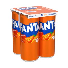 FANTA narancs szénsavas üdítőital - 4x330ml