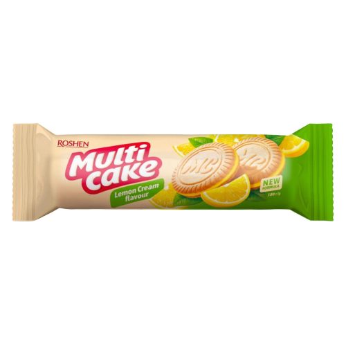 Roshen Multicake citromos krémmel töltött keksz - 180g