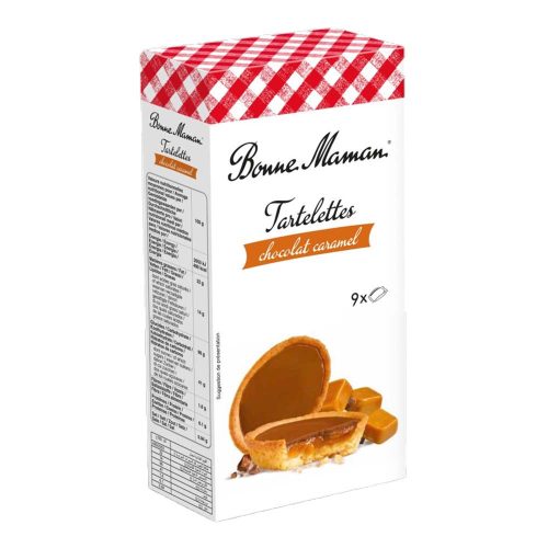 Bonne Maman Tartelettes csokoládé-karamell - 135g