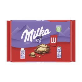 Milka alpesi tejcsokoládé ropogós LU keksszel  - 35g
