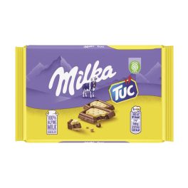 Milka Tuc alpesi tejcsokoládé sós krékerrel  - 35g